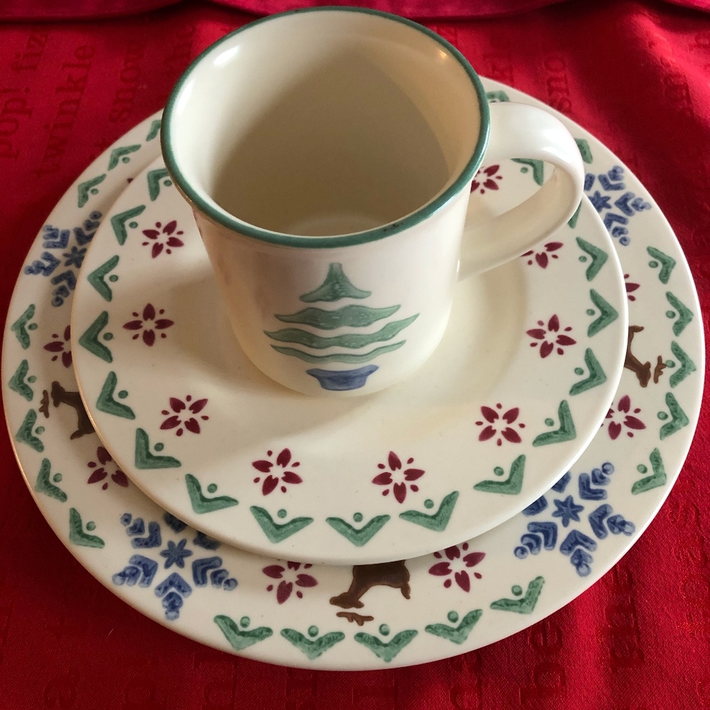 Pfaltzgraff Nordic Christmas Dishes